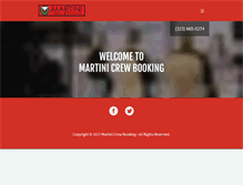 Tablet Screenshot of martinicrew.com